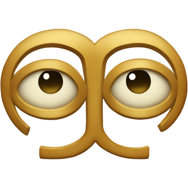 Vintage Gemini symbol  emoji