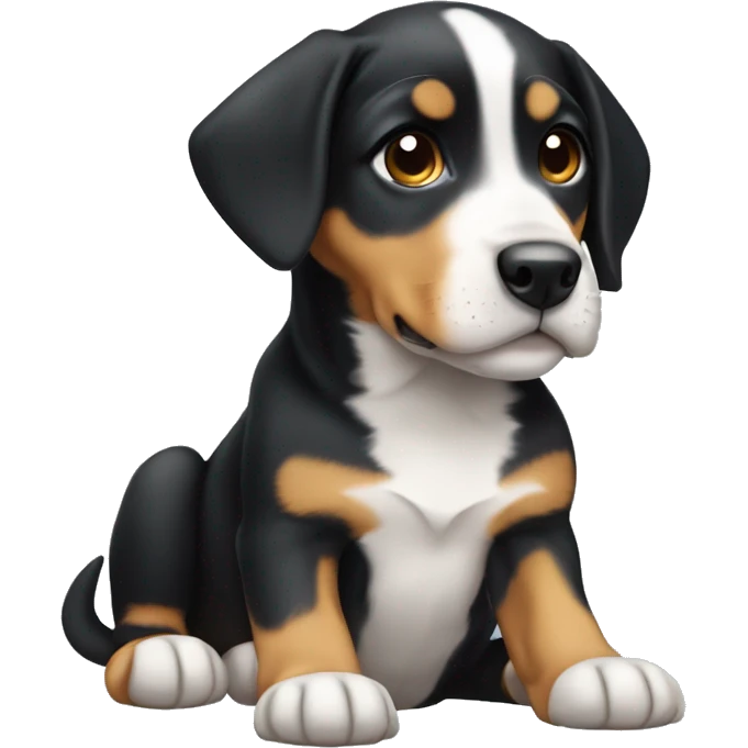 entlebucher puppy dog emoji