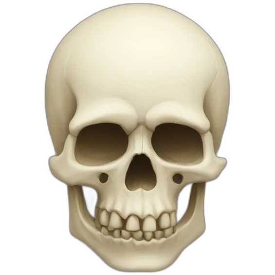 The-skull-looks-like-it-wants-to-kill-you emoji