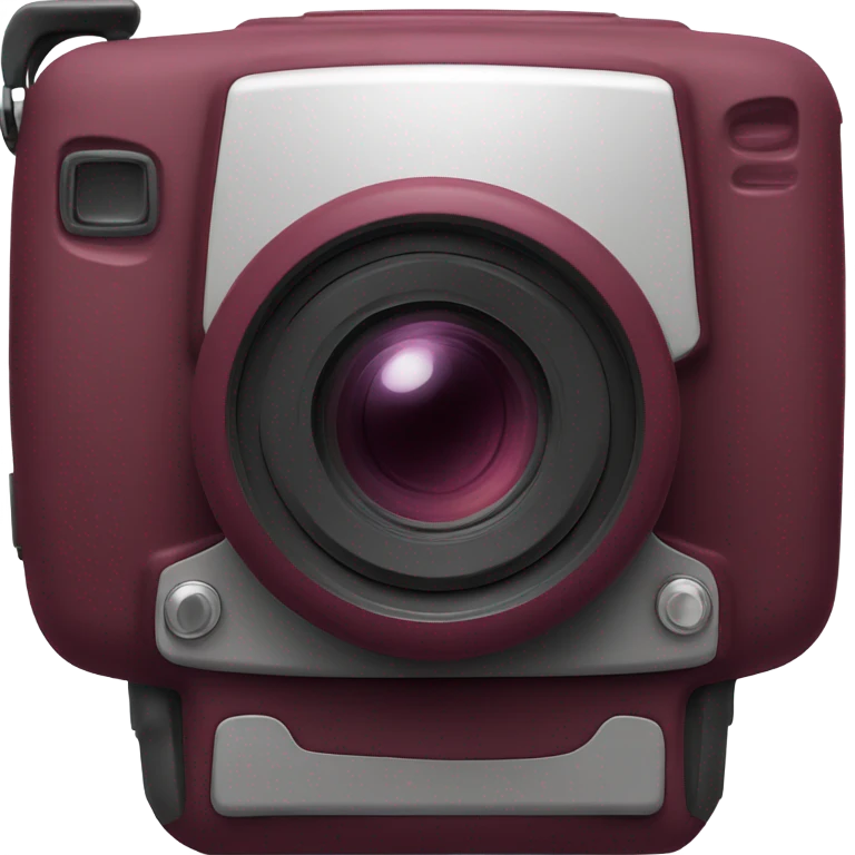 burgundy camera 📷  emoji