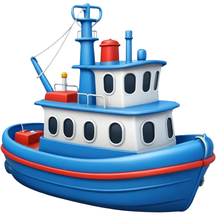 cute tugboat emoji emoji