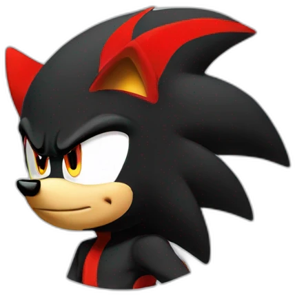 shadow the hedgehog emoji