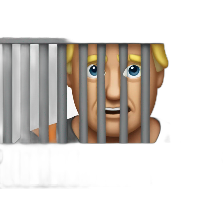trump-in-jail-cell emoji