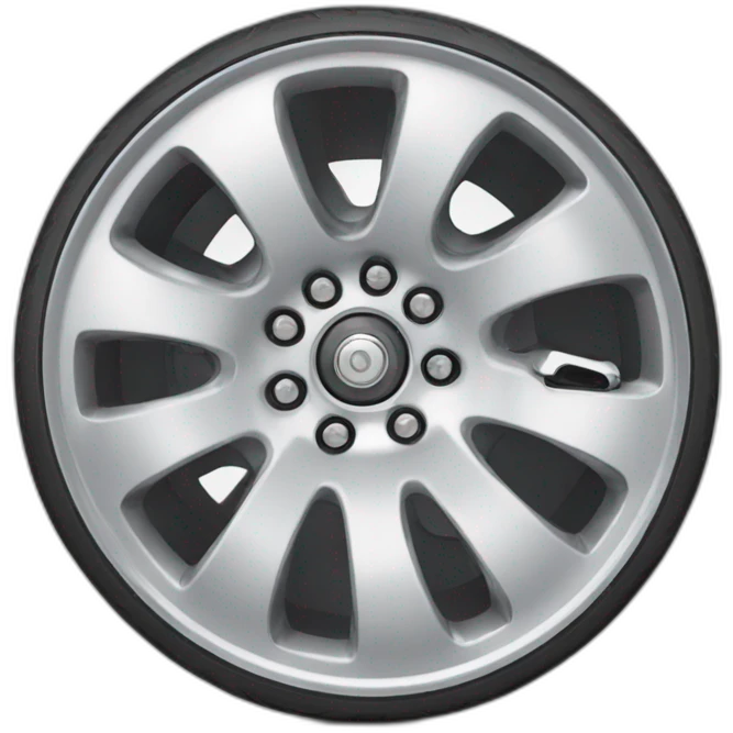 car wheel emoji