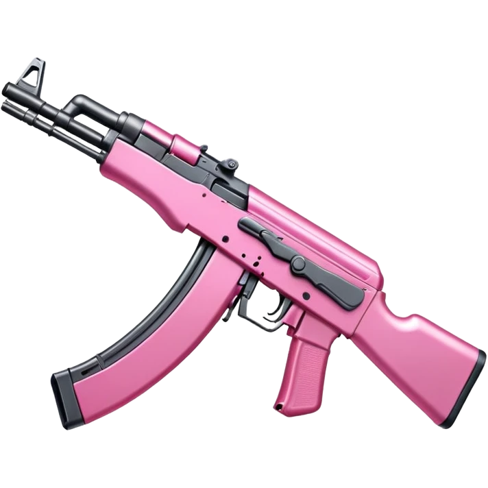 Pink ak47 emoji