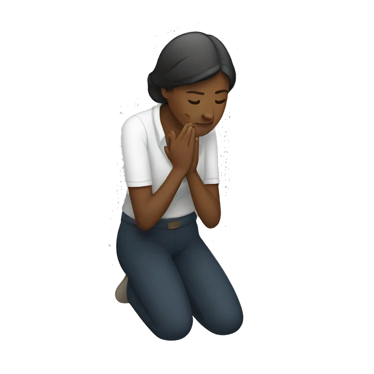 Female bowing to male  emoji