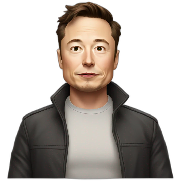 elon musk sliping emoji