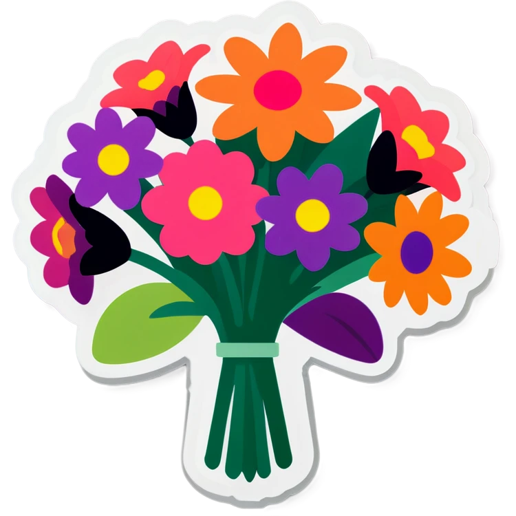 bouquet  emoji