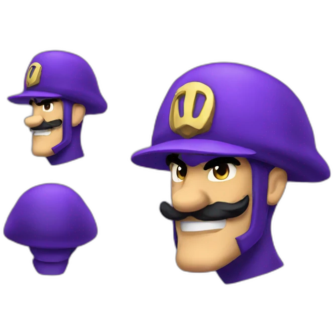 waluigi soldier emoji