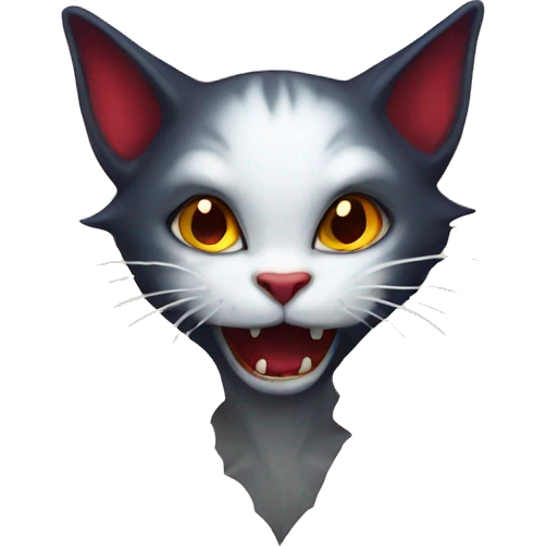 vampire cat emoji