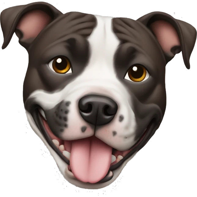 a staffordshire bull terrier emoji