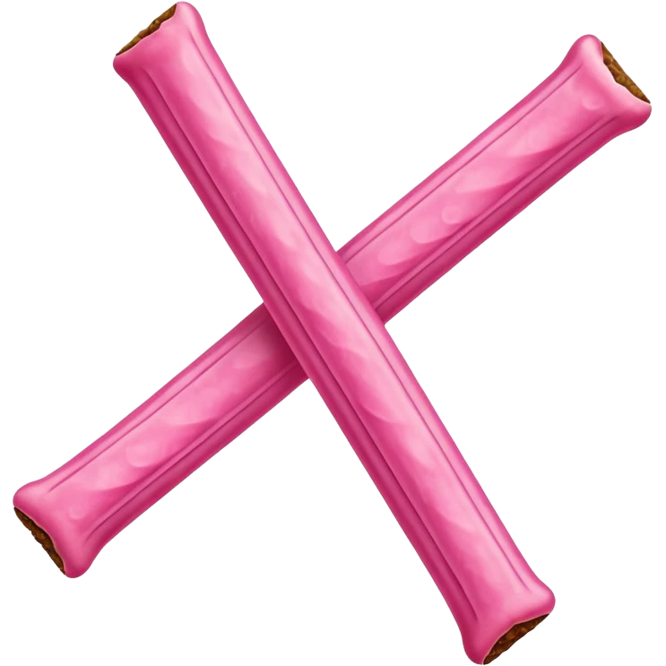 pink sour stick emoji
