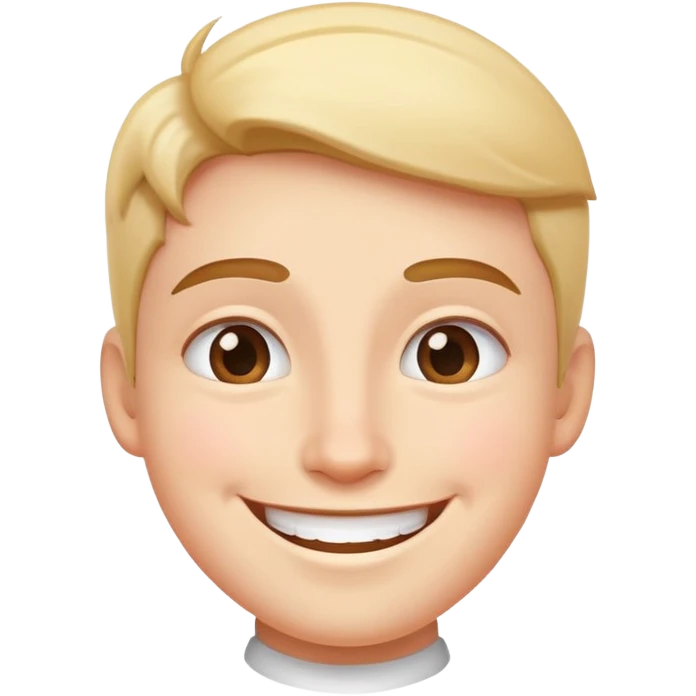 Persona feliz saludando emoji