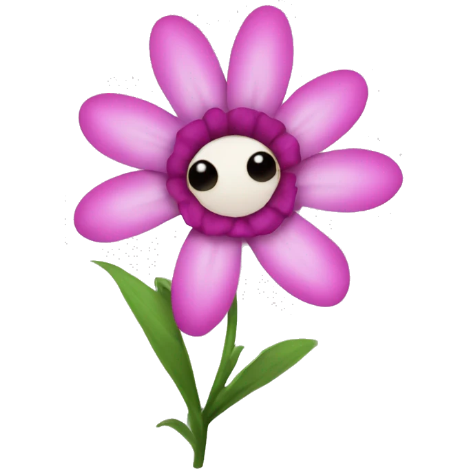 Coquette flower emoji