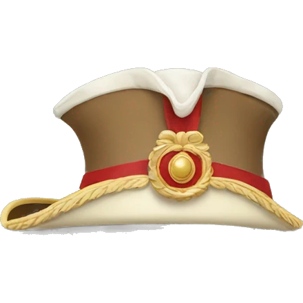 Napoleons hat emoji