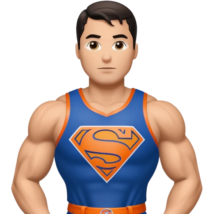 Superman new york knicks emoji