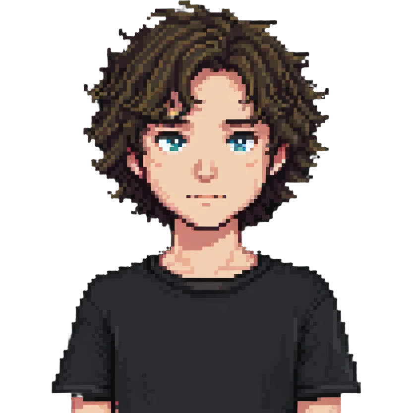 boy with slightly wavy hair emoji