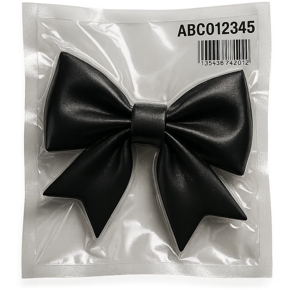 gothic bow emoji