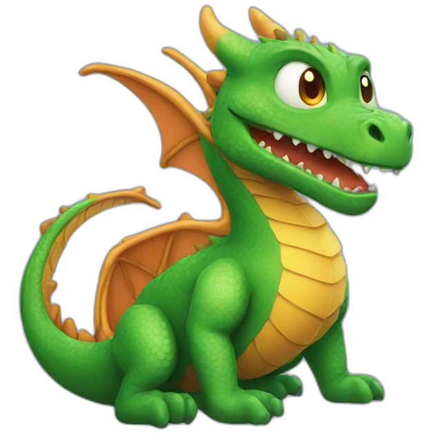 Dragon space emoji