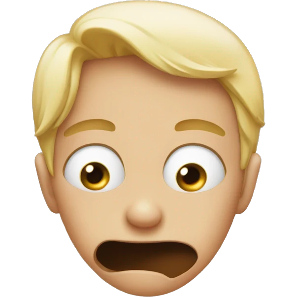 Heart eye scratching the back of the head  emoji