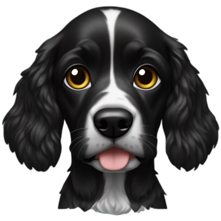 cocker-black emoji