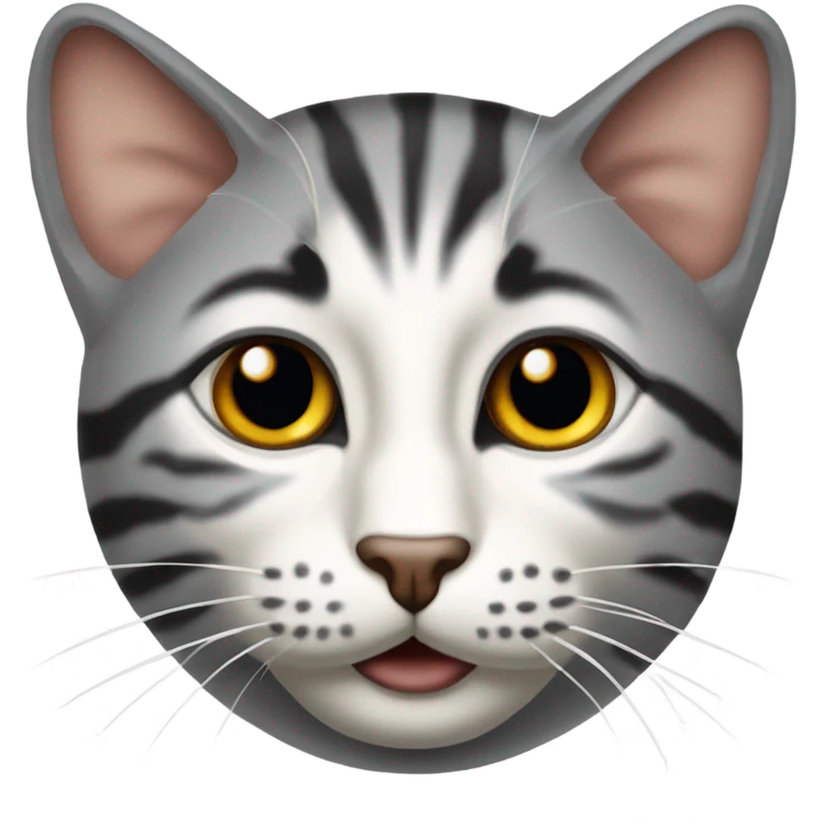 Котик говорит привет emoji