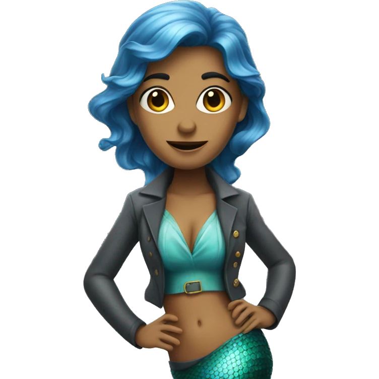 Mermaid detective  emoji