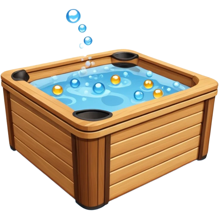 Hot tub emoji