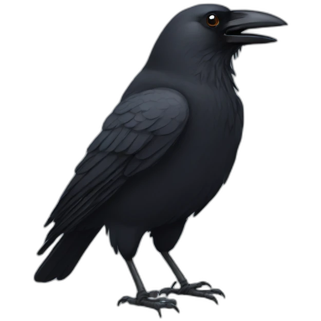 crow emoji