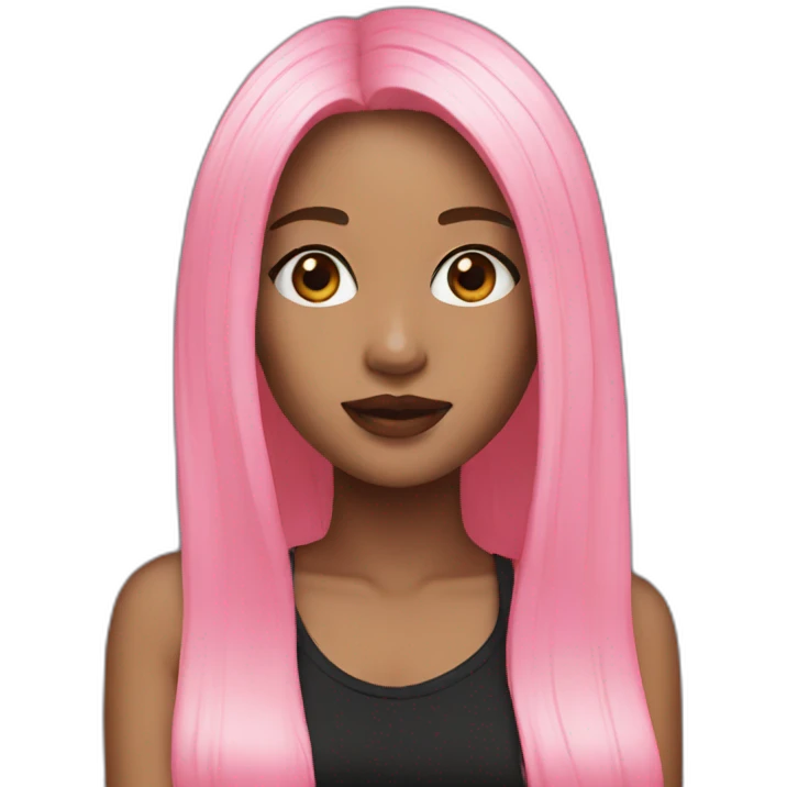 Black pink emoji