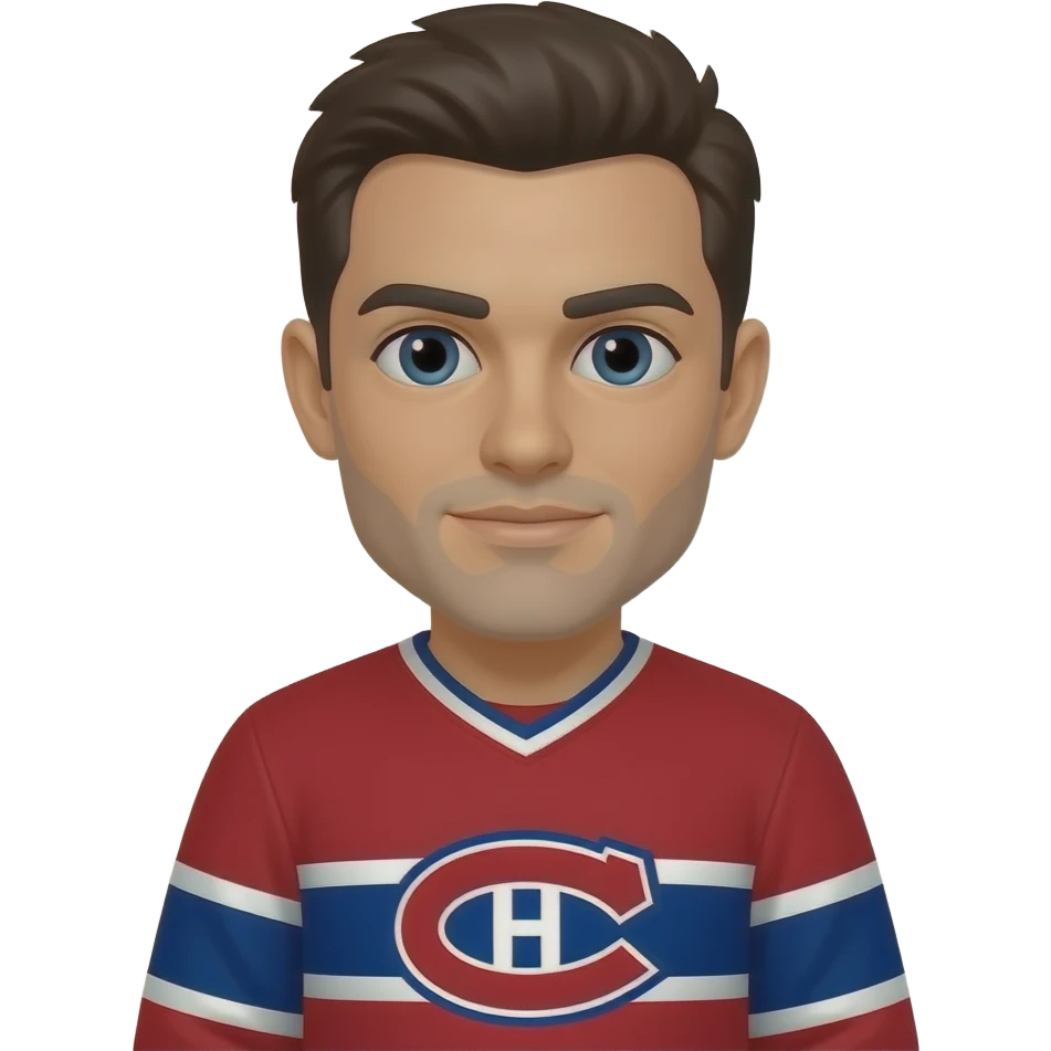 Joueur Numéro 48 Canadiens de Montréal emoji