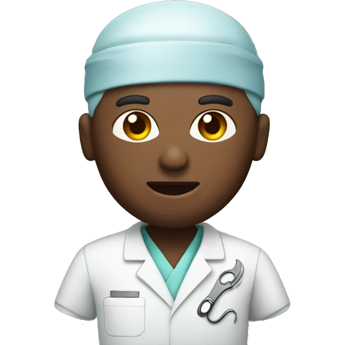 surgeon with a scalpel in his hands emoji