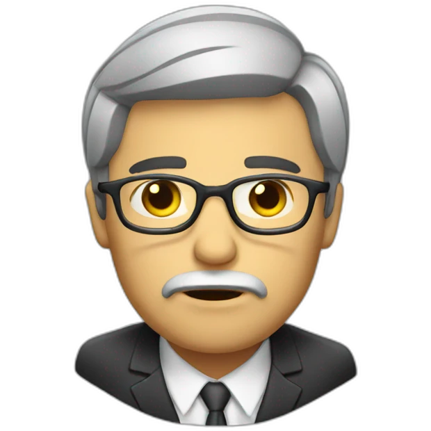 Tired lawyer emoji