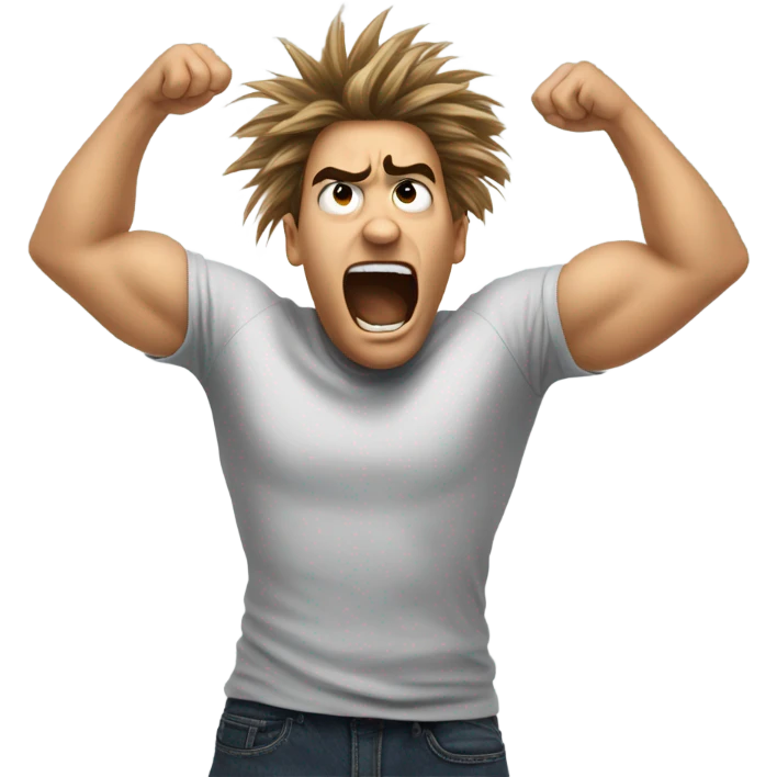 Head banging emoji
