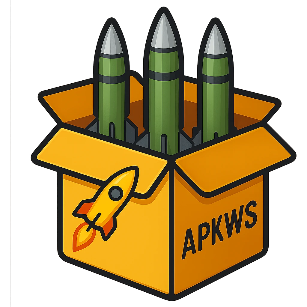 A rocket box with APKWS, emoji style emoji