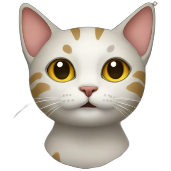 Cat in universe emoji