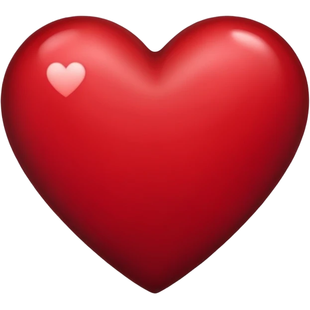 dark red heart emoji