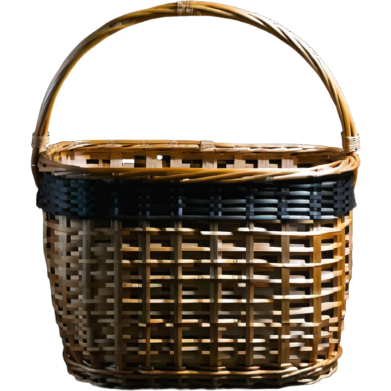 empty wicker laundry basket emoji