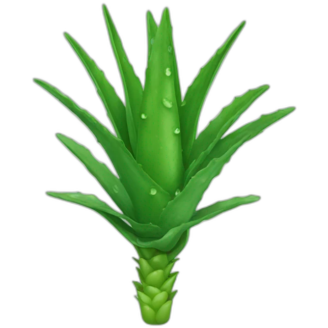 Aloe vera emoji