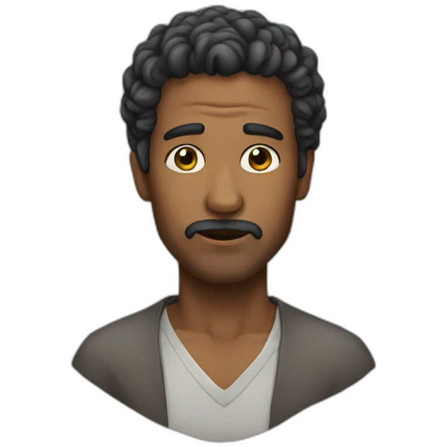 man im dead emoji
