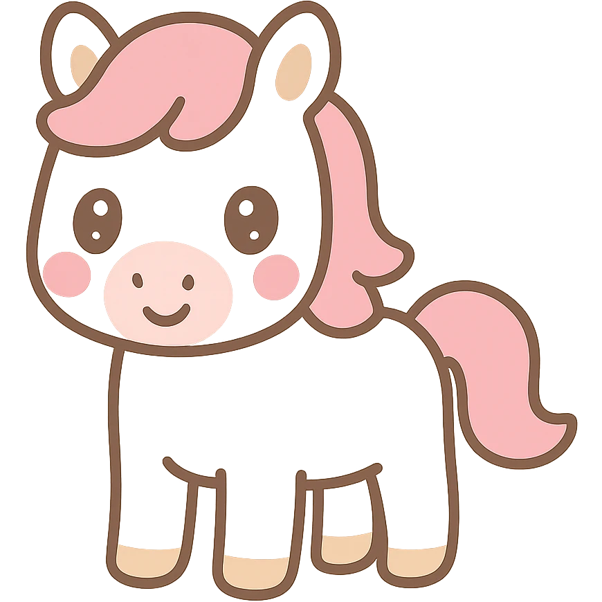 white horse emoji