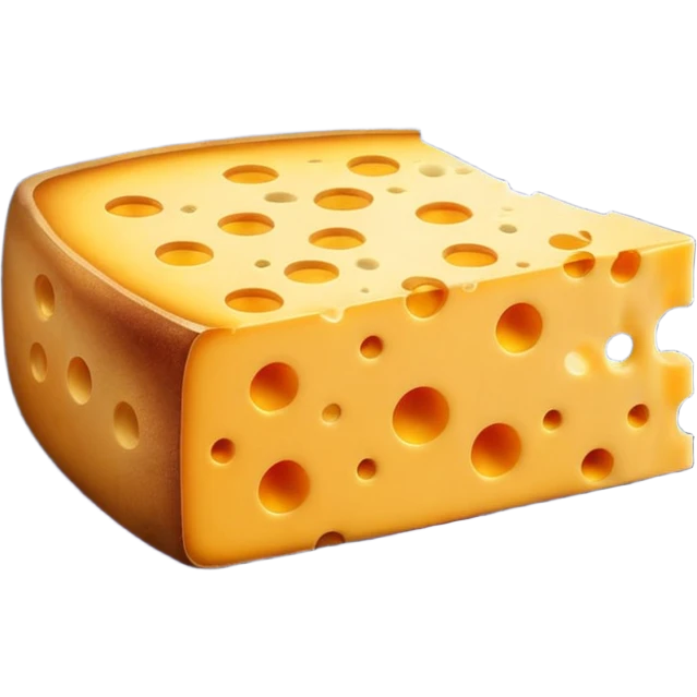 Galaxy within cheese emoji