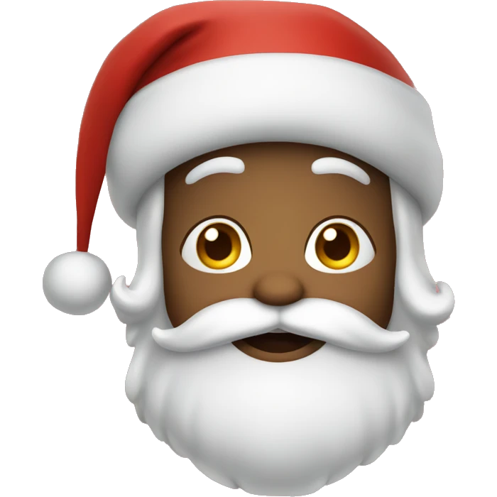 cute santa  emoji
