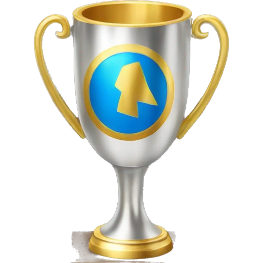 un trofeo brilloso emoji