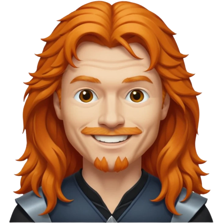 Ginger dave mustaine emoji