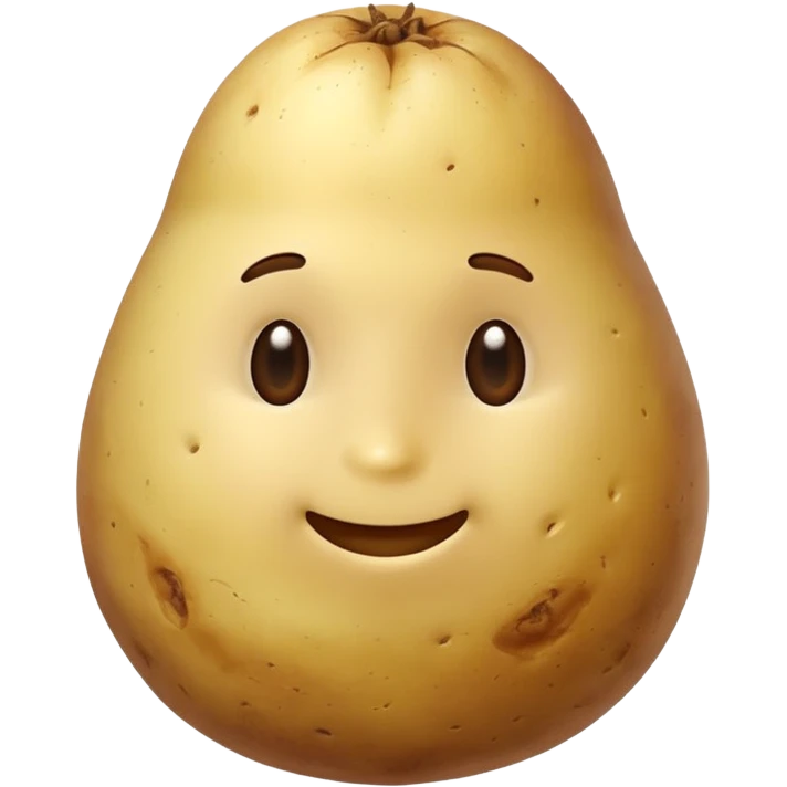 boiled potato simple energy food emoji
