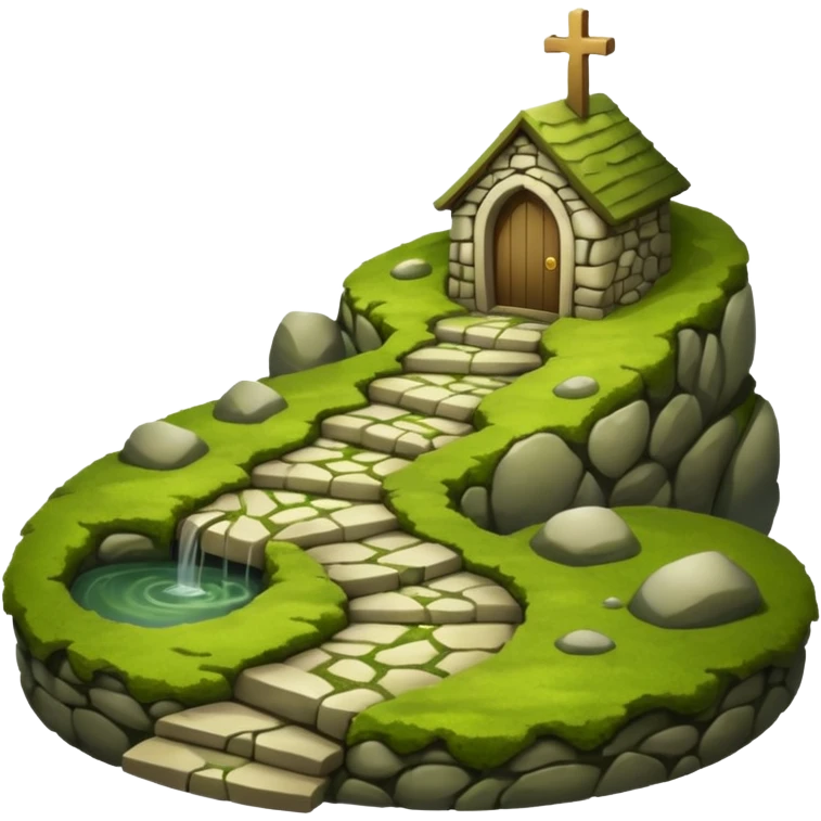 path to the holy spring emoji