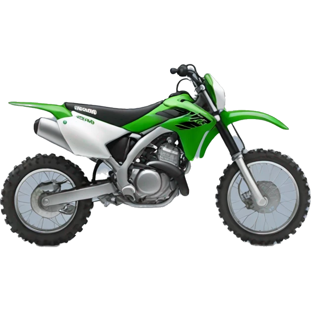 Kawasaki dirt bike  emoji