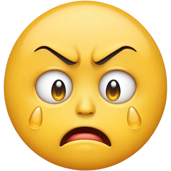 angry crying emoji face emoji
