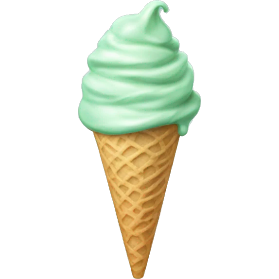 mint ice cream emoji